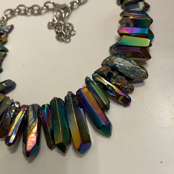 Real stones STUNNING necklace set - Picture 8 of 8